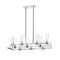 Z-Lite Datus 10 Light Island/Billiard, Polished Nickel & Clear 4008-10PN - alternate 5